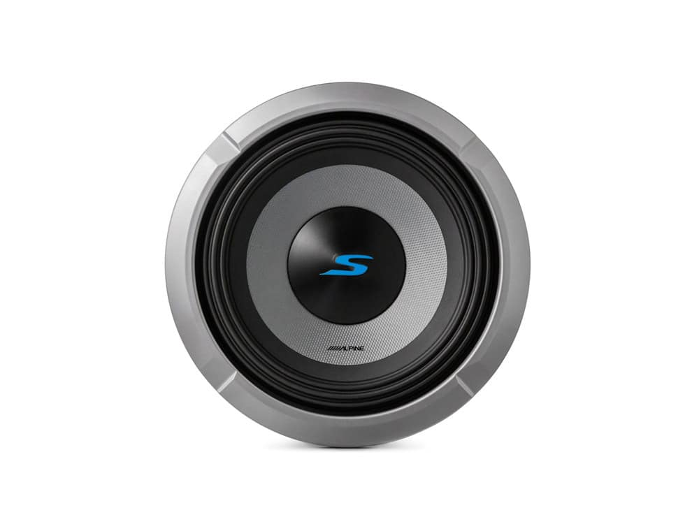 ALPINE S2-W8D4 Subwoofer za močno bass glasbo.