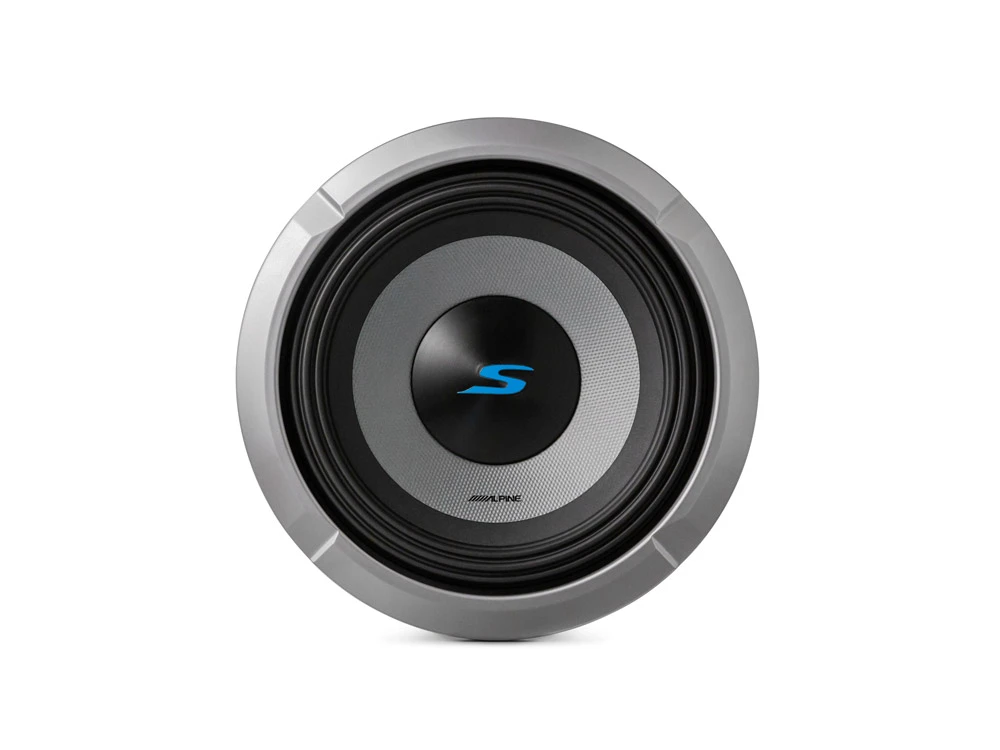 ALPINE S2-W8D4 Subwoofer za močno bass glasbo.