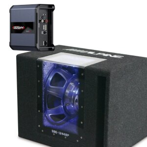 Bass komplet SounDigital SD400.2 EVO5.0 4OHM + Alpine SBG-1244BP