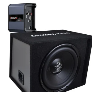 Bass komplet SounDigital SD400.2 EVO5.0 4OHM + Ground Zero GZIB 30BR