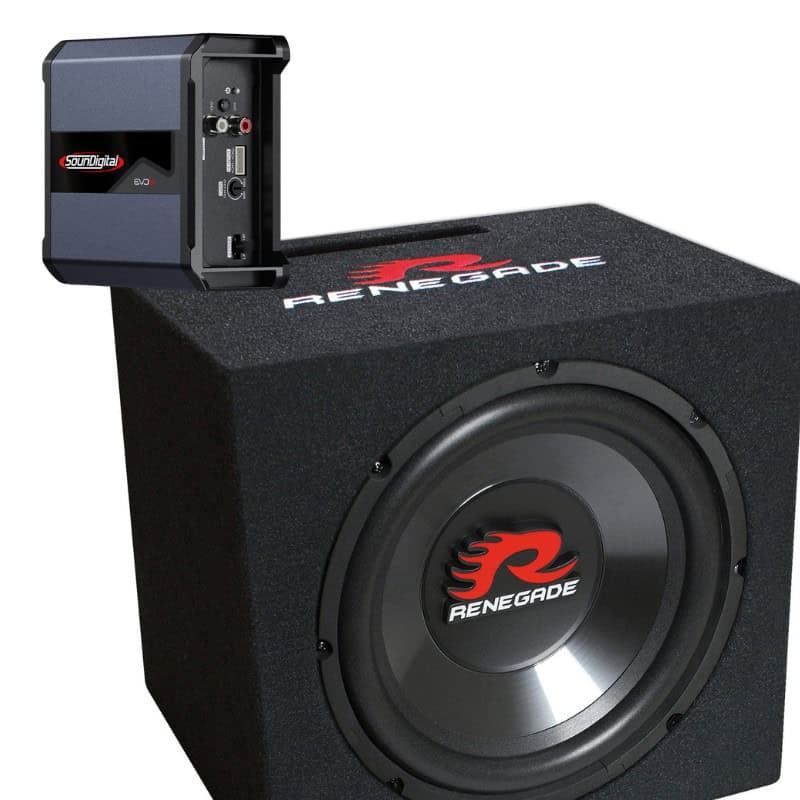 SounDigital SD400.2 EVO5.0 in Renegade RXV1200.