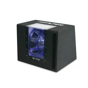 Močan bas subwoofer SounDigital SD400.2 EVO5.0 in Alpine SBG-1244BP za avtozvočnike.