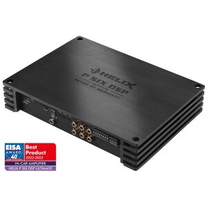 Avtoojačevalec z DSP Helix P SIX DSP ULTIMATE za vrhunsko avdio izkušnjo.