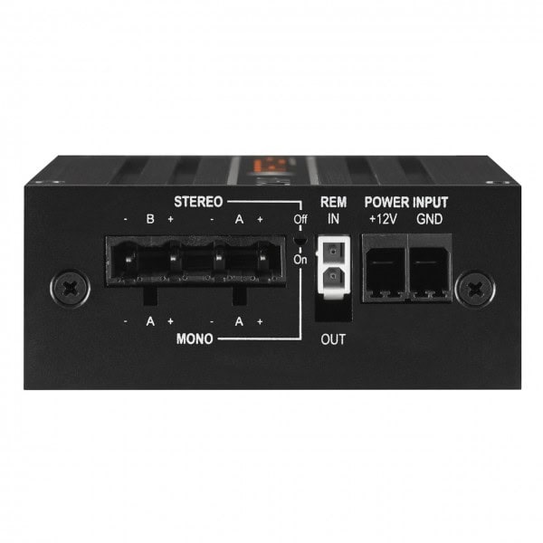 Avtoojačevalec Match M 2.1AMP za avtozvočnike in audio sisteme.
