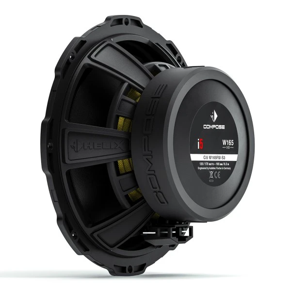 Helix Ci5 W165FM-S3 avtozvočnik za vrhunski zvok in bass.