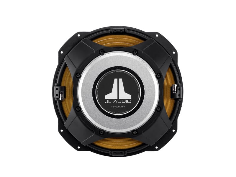 Visokokakovosten subwoofer JL Audio 13TW5v2-4 za avtozvočnike.