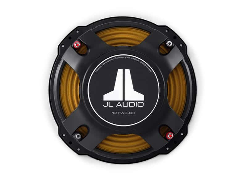 Kvaliteten JL Audio 10TW3-D4 subwoofer za avto z globokim basom.