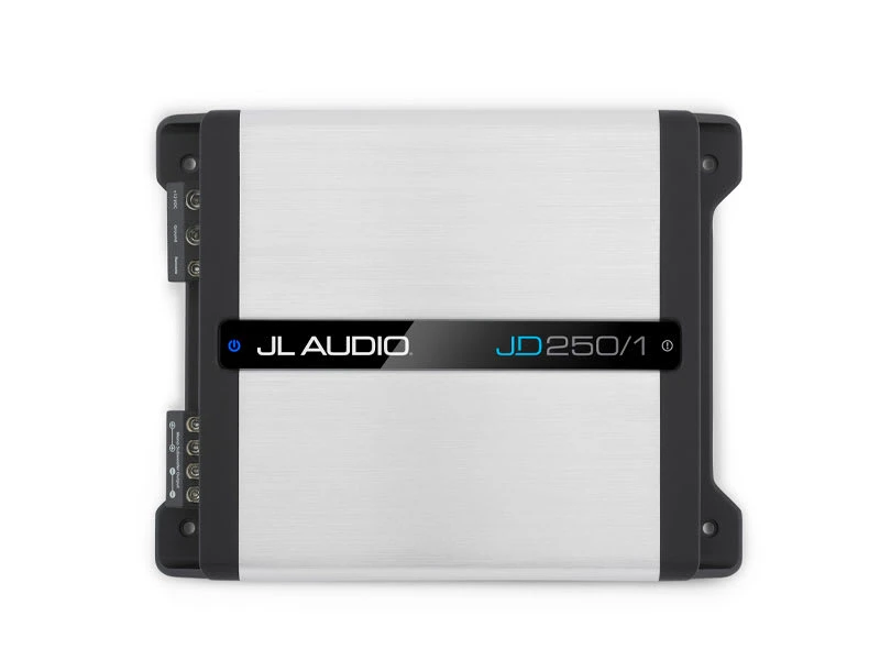 Ojačalo JL Audio 250/1 za subwoofer z visoko zmogljivostjo.