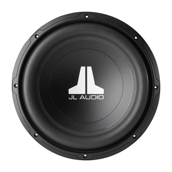 JL Audio 12W0v3-4 subwoofer za globok bass v avtomobilu.