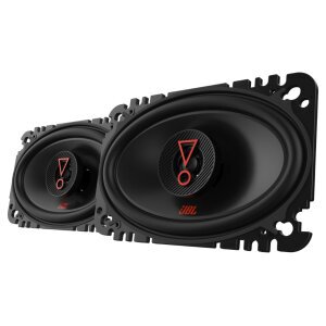 Dva JBL Stage 3 6427 avtozvočnika za avtozvočno opremo.