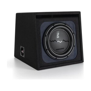 Subwoofer v ohišju Audio Control EPICX V10 za močno bass zvok.