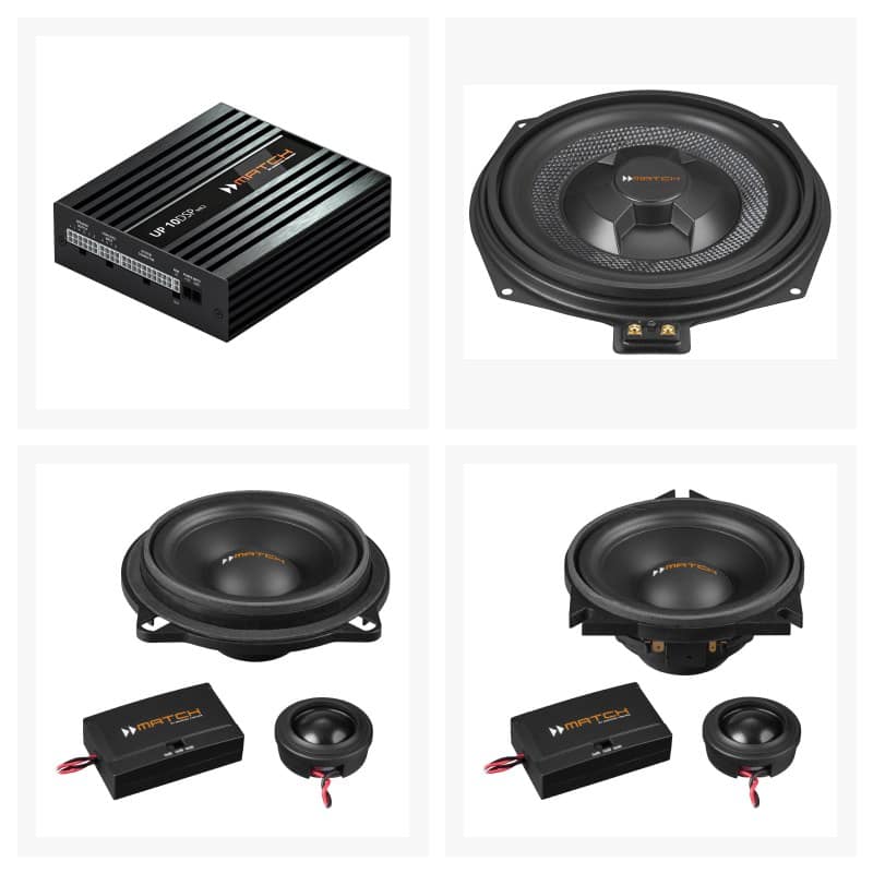 Avdio komponenti za BMW 5-serijo F10/F11/F18 z Logic 7 in Performance.