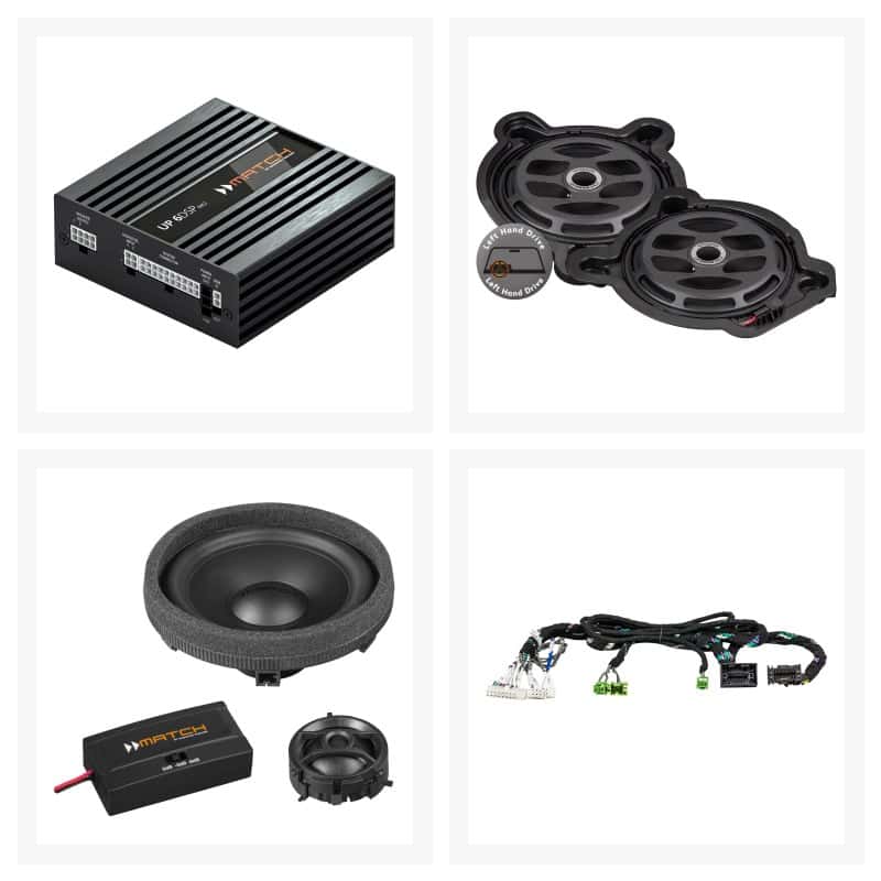 Komplet avdio opreme za Mercedes E-Class S214/W214.