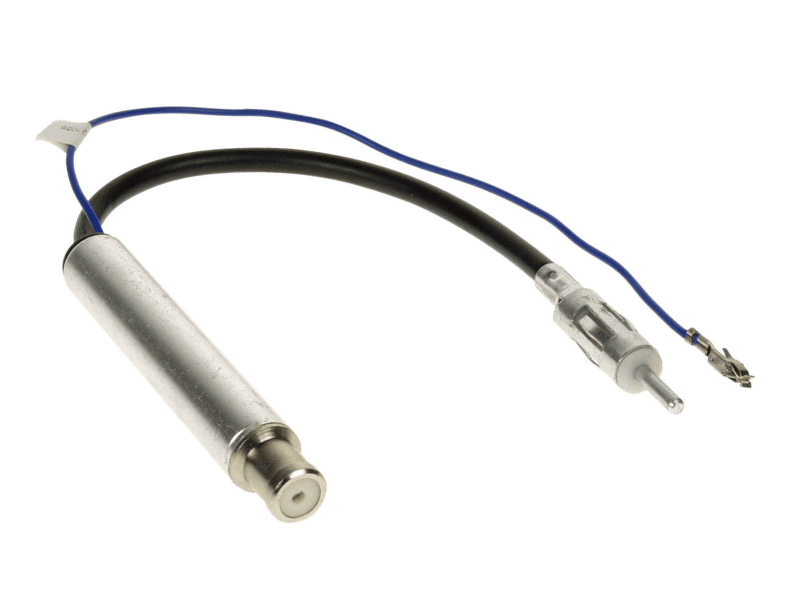 Antenski adapter ISO DIN 150 Ohm za aktivno anteno, VW, Audi, Seat.