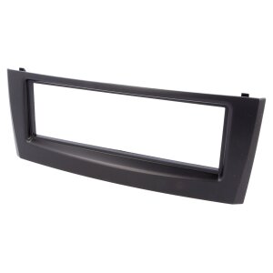 Črna maska za avtoradio 1-DIN Fiat Grande Punto 2005-2009.