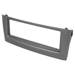 Siva maska za avtoradio 1-DIN Fiat Grande Punto 2005-2009.