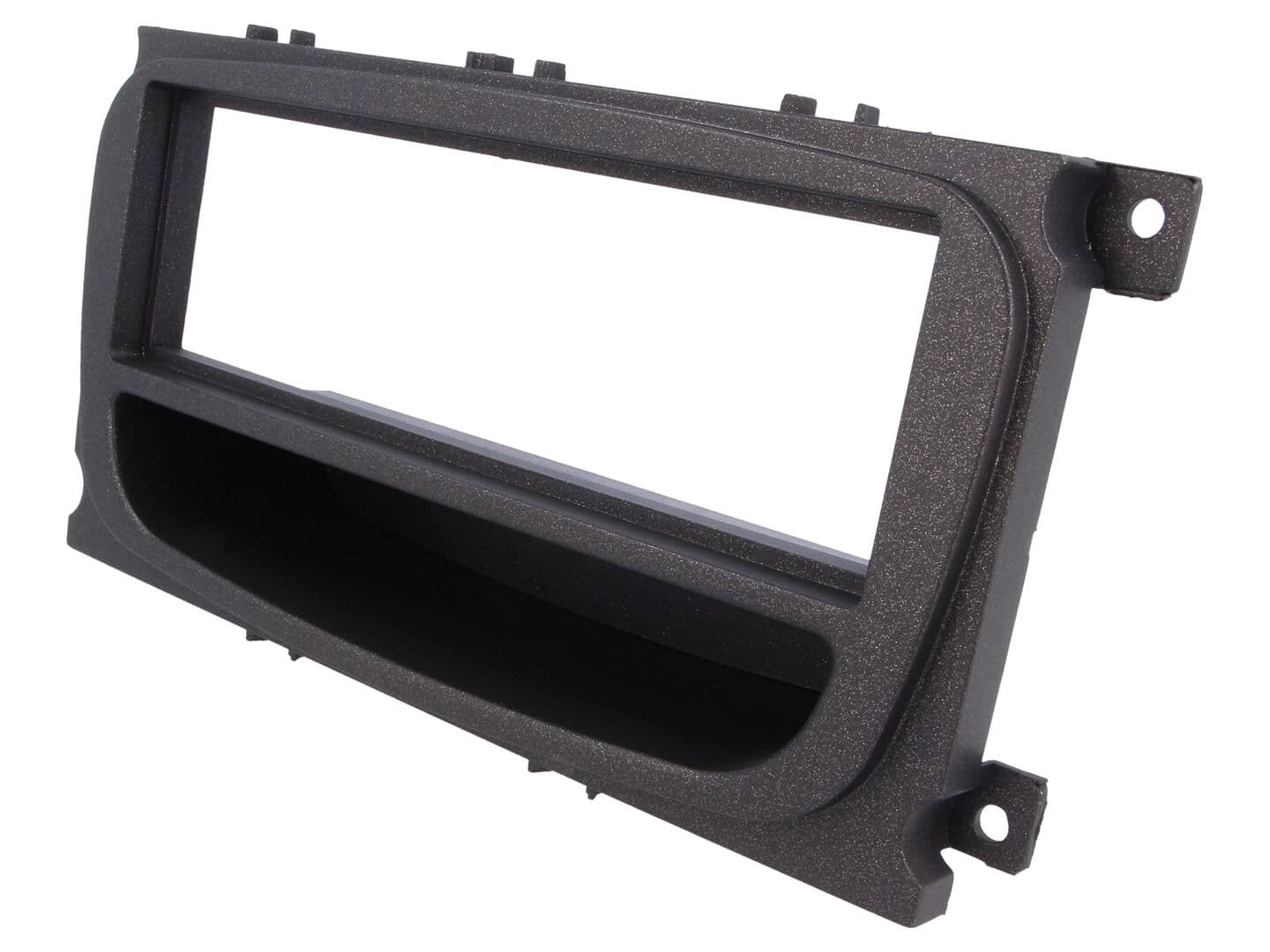 Črna maska za avtoradio Ford C-Max 2007-2010 1-DIN.