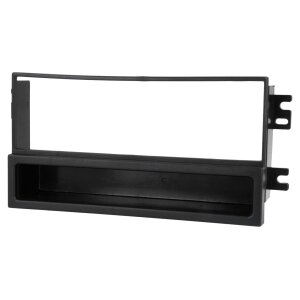 Črna maska za avtoradio 1-DIN za Kia Sorento 2002-2006.