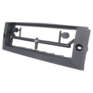 Črna maska za avtoradio 1-DIN za Mitsubishi Colt 2004-2008.