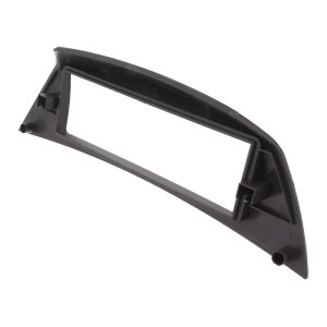 Črna maska za avtoradio Renault Laguna 2007-2015, 1-DIN format.
