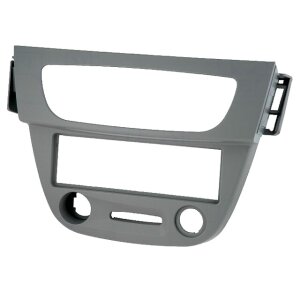 Siva maska za avtoradio Renault Megane 2009-2015, 1-DIN model.