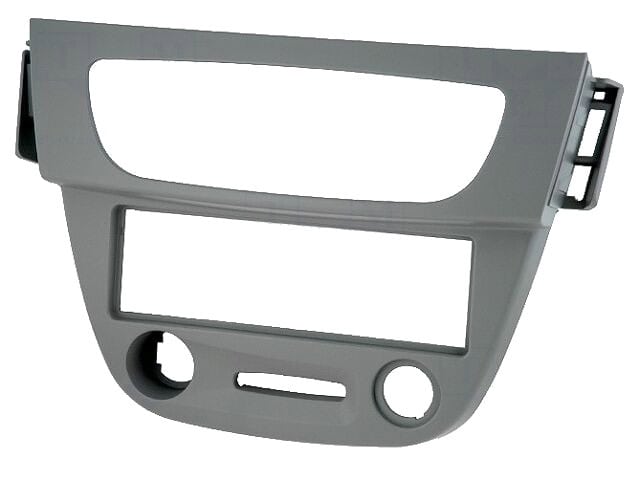 Siva maska za avtoradio Renault Megane 2009-2015, 1-DIN model.