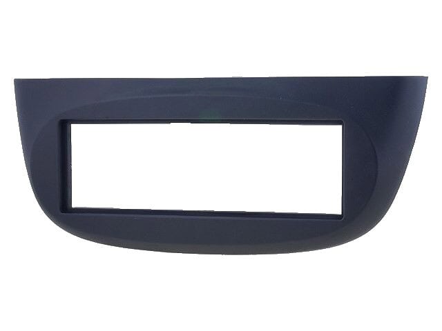 Črna maska za avtoradio 1-DIN Renault Twingo II 2007-2014.