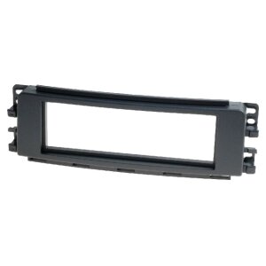Črna maska za avtoradio 1-DIN za Smart ForFour (W454) 04/2004-06/2006.