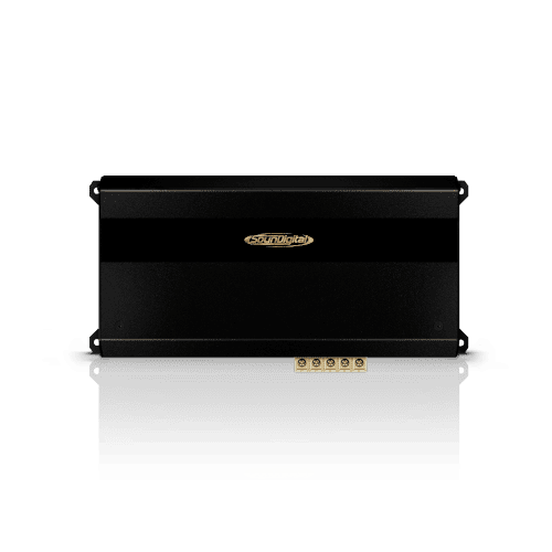 Soundigital močni subwoofer integriran v black ohišje s priključnim torpom.