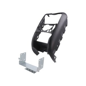 Črna 2-DIN maska za avtoradio BMW Mini R56 2007-2014.
