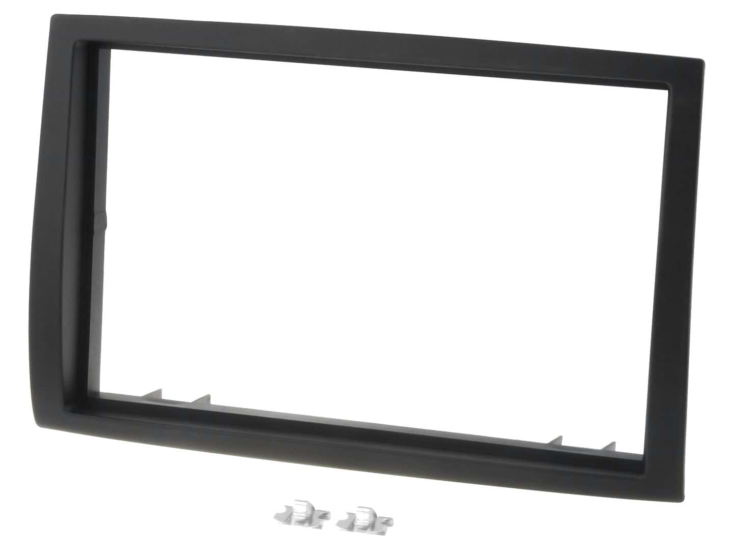 Črna 2-DIN maska za avtoradio za Citroën Jumper 2006-2021.