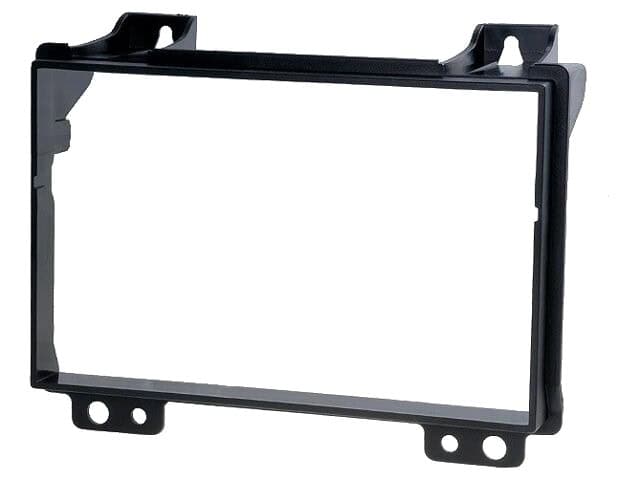 Črna maska za avtoradio 2-DIN Ford Fiesta 2002-2005.
