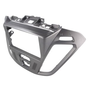 Srebrna plastika za 2-DIN avtoradio Ford Tourneo Custom 2012-2023.
