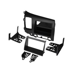 Siva maska za avtoradio 2-DIN za Honda Civic VIII 2006-2012.