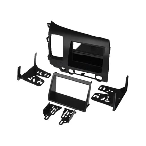 Siva maska za avtoradio 2-DIN za Honda Civic VIII 2006-2012.
