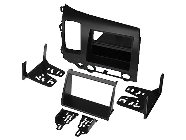 Siva maska za avtoradio 2-DIN za Honda Civic VIII 2006-2012.