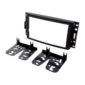 Maska za avtoradio Hummer H3 2006-2009, 2-DIN vgradnja, kakovostna plastika.