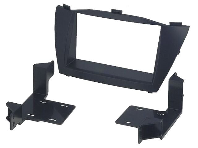 Črna 2-DIN avtoradio maska za Hyundai IX35 2010-2013.