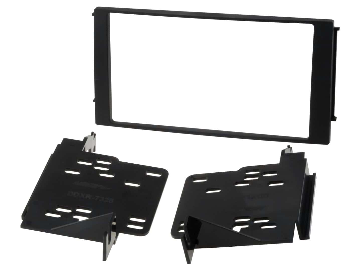 Črna 2-DIN maska za avtoradio Mazda MPV 2000-2006.