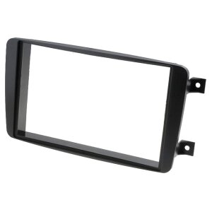 Črna 2-DIN maska za avtoradio Mercedes C-Class W203 05/2000-03/2004.
