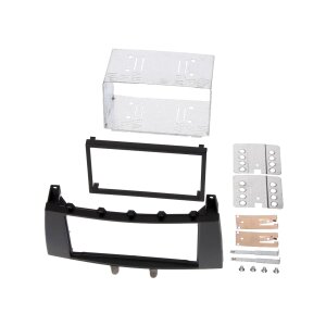 Črna maska za avtoradio Mercedes C-class W203 2004-2007.