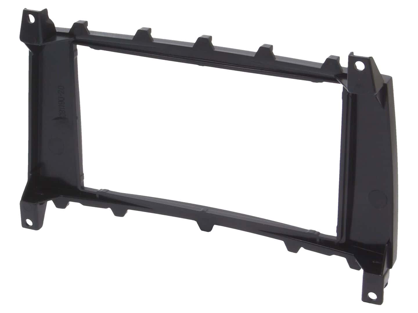 Črna montažna maska za avtoradio Mercedes C-class W203 2004-2007.