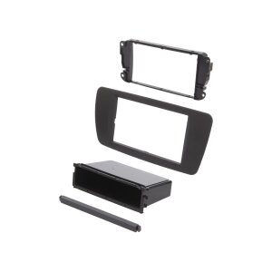 Temno siva maska za avtoradio za Seat Ibiza 2008-2015.