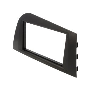 Črna 2-DIN avtoradio maska za Seat Leon 2005-2009.