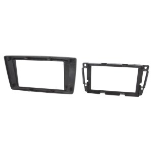 Črna maska za avtoradio za Škoda Octavia 2-DIN 2004-2013.