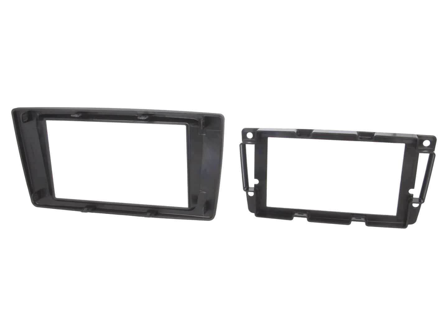 Črna maska za avtoradio za Škoda Octavia 2-DIN 2004-2013.