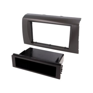 Črna 2-DIN avtoradio maska za Suzuki Swift 2005-2010.