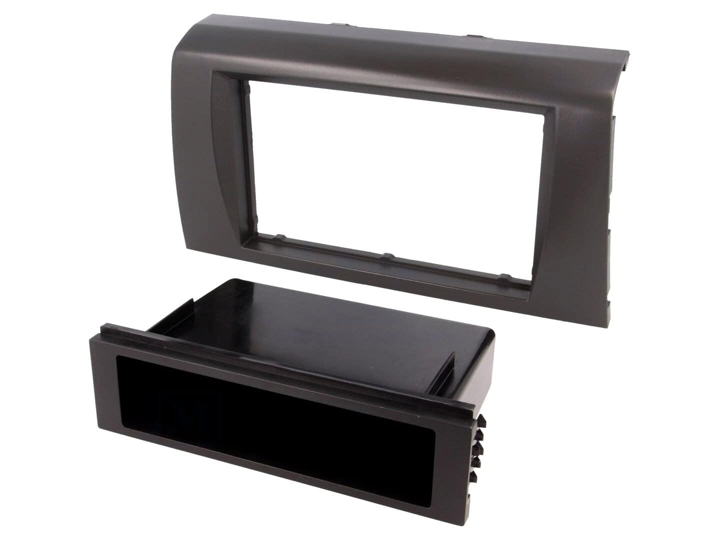 Črna 2-DIN avtoradio maska za Suzuki Swift 2005-2010.