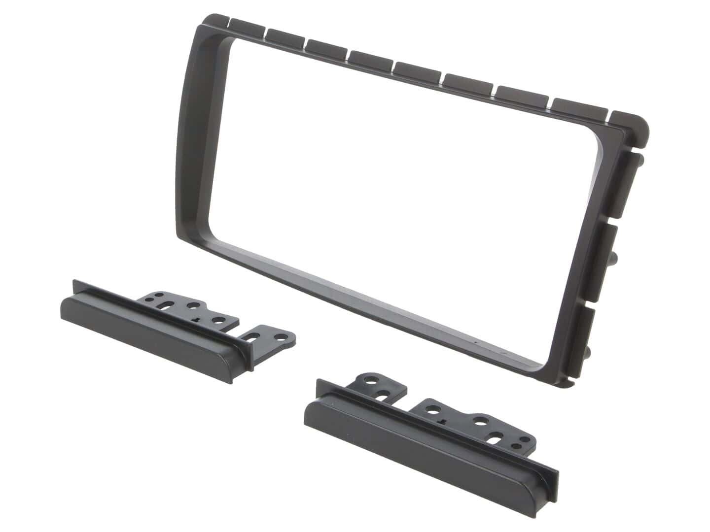 Črna maska za avtoradio 2-DIN za Toyota Hilux (N25 Facelift) 2011-2015.