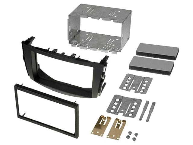 Komplet za montažo avtoradia 2-DIN za Toyota RAV4 2006-2012, črna barva.